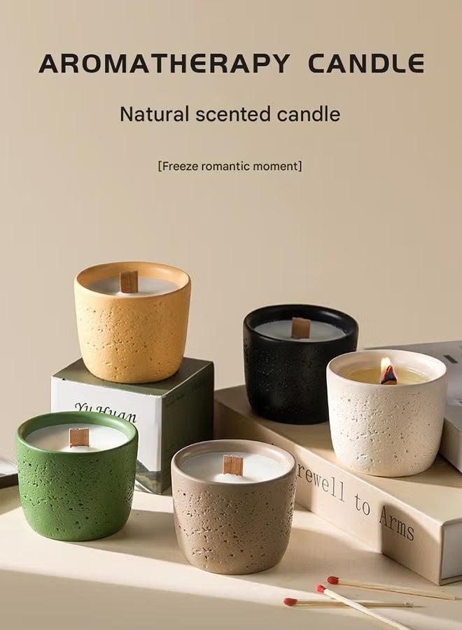 YelaJoy 6-Pack Scented Soy Wax Candles Gift Set - Smokeless Aromatherapy Travel Tin Candles with Assorted Fragrances, Perfect for Bath, Yoga, Sleep, Festival, Wedding & Party Gifts - Image 3